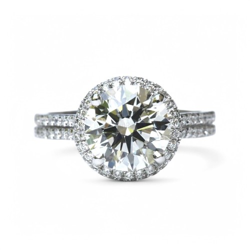 Funkelnder diamantring kt - diamantring,