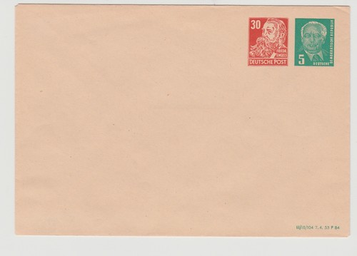 Privatumschlag 1 bzw - 9-b1-1,