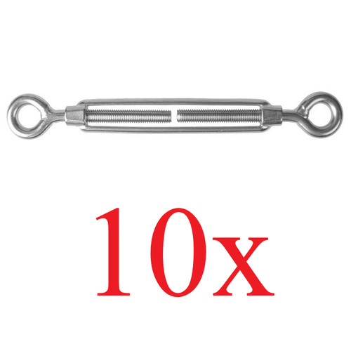 10x v4a edelstahl seilspanner - 10x,