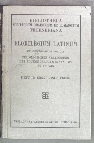 Florilegium latinum heft - heft, ii