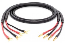 enoaudio Mogami 3103 (L,R) Paar Lautsprecherkabel | VIABLUE Bananen-Kabelschuhe