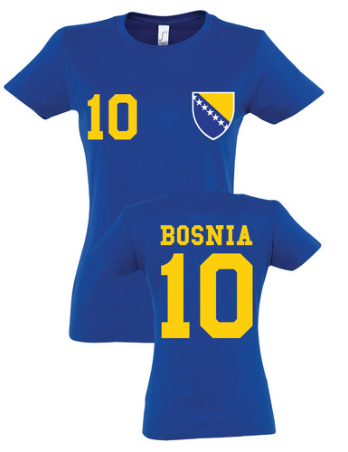 Damen shirt bosnia mit - damen,