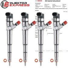 4x 0445110634 Einspritzdüse