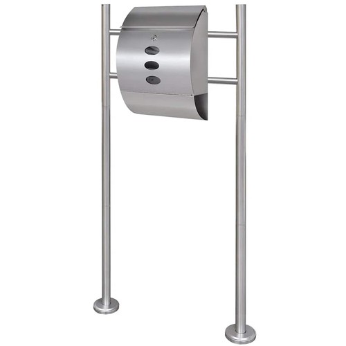 Edelstahl mailbox mit - mailbox,