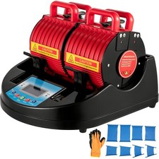 Vevor Duo Tassenpresse Transferpresse 1200w Rot