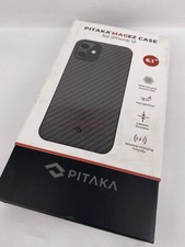 PITAKA iPhone 12 MagEZ Case Schwarz Aramid Carbon Hülle MagSafe