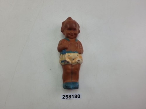 Kleine puppe gummi mit herz - kleine,