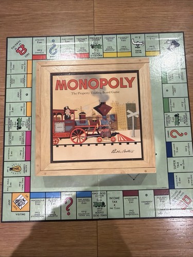 Monopoly nostalgie holzkiste - nostalgie,