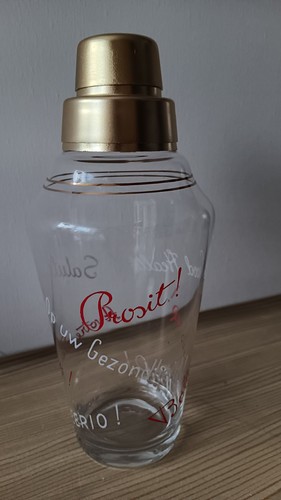 Cocktail shaker glas - --,