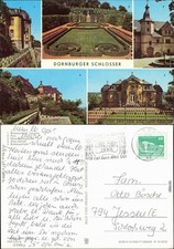 Dornburger Camburg Rokokoschloß - Talseite, Park,  Schloss g1977