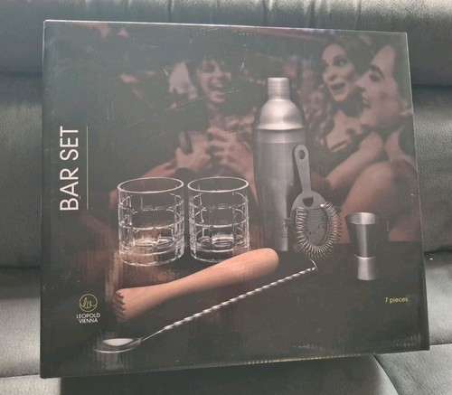 Bar cocktail shaker set 7tlg - set,