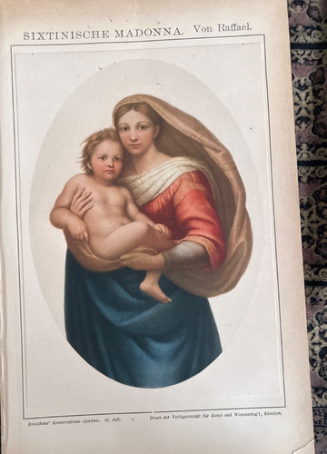 Sixtinische madonna raffael - sixtinische,