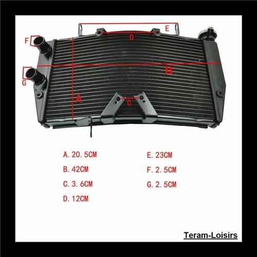 Kühler für ducati 1098 - für,