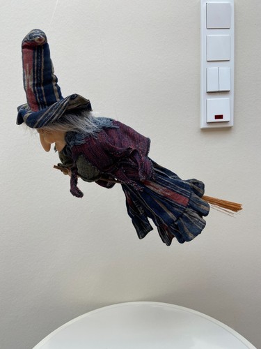 Hexenfigur zum aufhängen - hexenfigur,