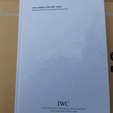IWC-Uhrenkatalog-Buch von 2006 mit Preisliste