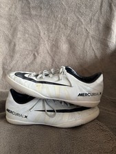 Weiße Nike CR7 Merkurial Hallenschuhe Größe 35,5 Turnschuhe Fußball Handball