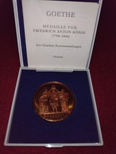 GOETHE Weimar DDR Medaille v