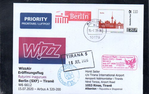 Wizzair ffc erstflug berlin - ffc,