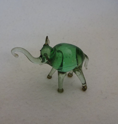 Glasfigur glastier elefant - glastier,