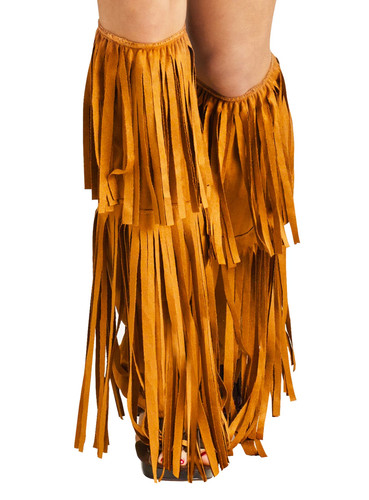 Hippie beinstulpen mit - mit, fransen