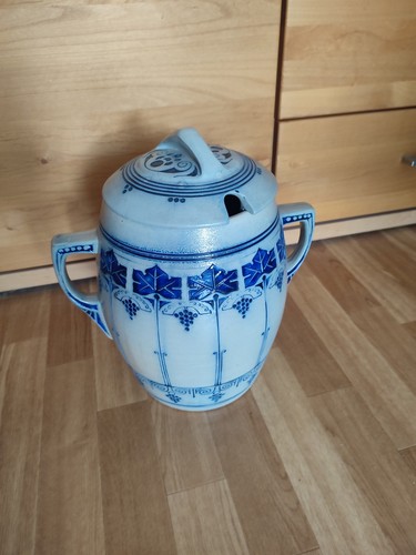 Alter ton topf steingut - steingut, mit