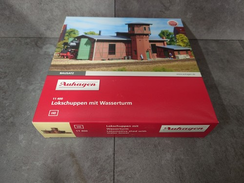 Auhagen 11400 lokschuppen mit - lokschuppen,