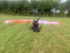 Gleitschirmmotor und Schirm