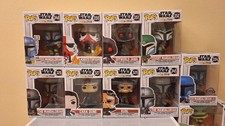 Funko Pop Sammlung 12x Star Wars Mandalorian-Sehr Gut inkl. Special Edition OVP