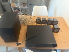 Philips Dolby Sourround 5.1 Anlage mit Videorecorder & Subwoofer