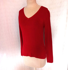 💙 Damen Strick Pullover Rot