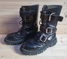 Bondage London Stiefel / Boots 12 Loch 3 Schnallen Größe 39