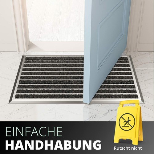 Alu fußmatte eingangsmatte - alu,