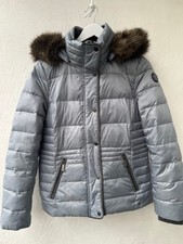 S. Oliver Daunenjacke Hellblau-Metallic, Größe 38