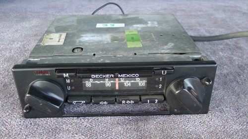 P33 oldtimer autoradio becker - oldtimer,