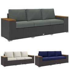 Outsunny 3-Seat Outdoor Sofa