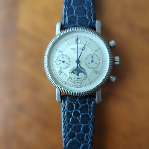 Poliot manual wind watch - wind, 38mm