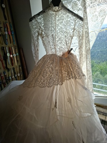 Vintage brautkleid jahr 1970 - brautkleid,,