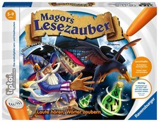 Ravensburger tiptoi Spiel 00511 Magors Lesezauber - Lernspiel ab 5 Jahren, Laute
