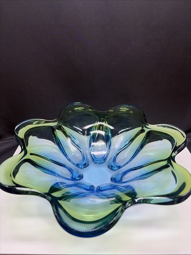 Schwere murano glasschale - murano,