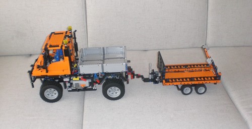 Lego technik tiefladeanhänger - lego,