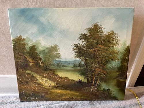 ölgemälde von clara inness - Ölgemälde,