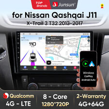 10.1"Android 13 Autoradio DAB Carplay GPS Navi for Nissan X-Trail Qashqai Rogue