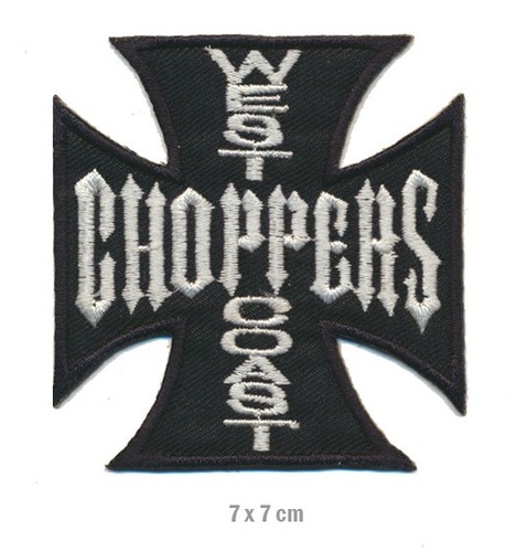 West coast choppers aufnäher - west,
