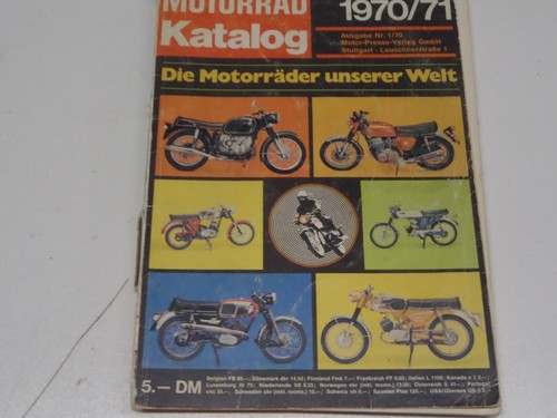 Motorrad katalog 1970 - 1970/71, /b