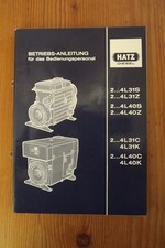 Bedienungsanleitung BA  Hatz