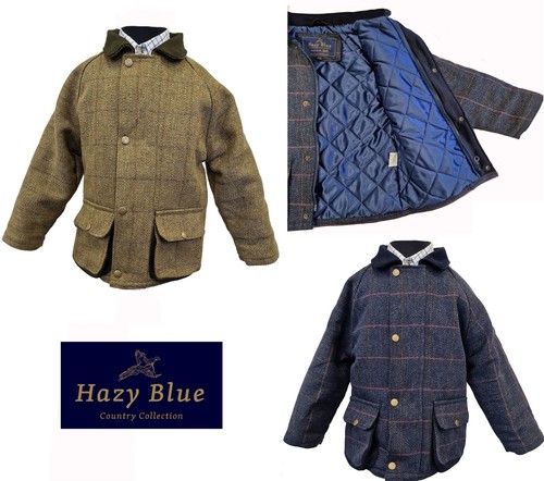 Hazy blue kids - kids, tweed