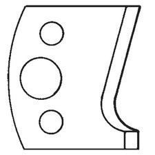 Scheppach Profilmesser Paar