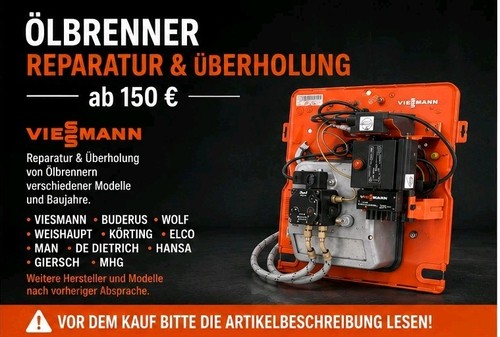 ölbrenner reparatur - Ölbrenner, &