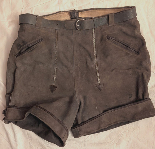 Kurze ddr trachten lederhose - ddr,