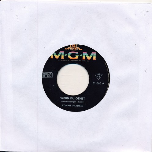 Wenn gehst connie francis - wenn,